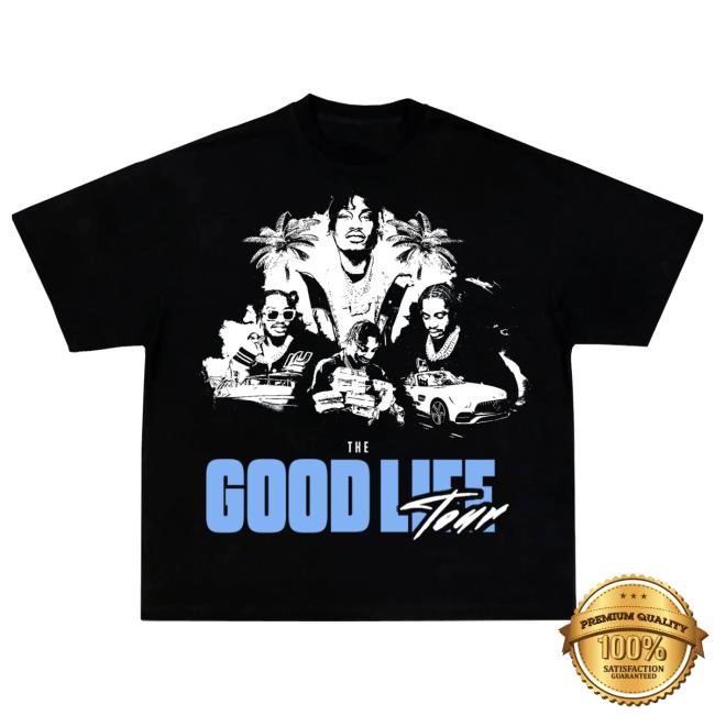 Official Lil Tjay Official Merch The Good Life Tour Tee