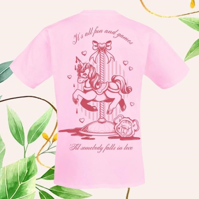 Emp Merch Shop Fun & Games Light Pink By Martinez, Melanie Tee Shirt