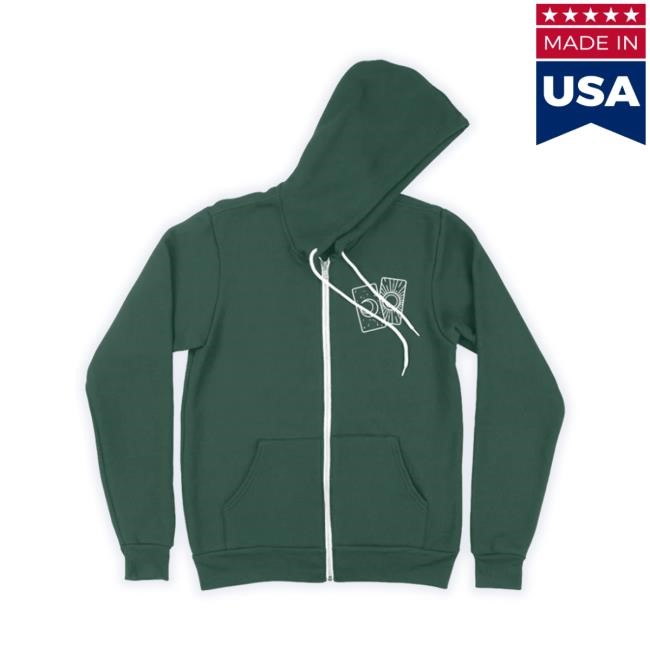 Official Trending Frameratemerch Store Zip-Up Hoodie Yggdrasil Tree Hoodie