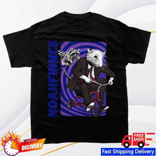 Noahfinnce Merch 2024 Uk Tour Recycle T-Shirt (Black) T-Shirt
