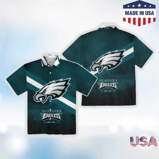 Official Philadelphia Eagles Est 1933 Hawaiian Unisex Sweatshirt