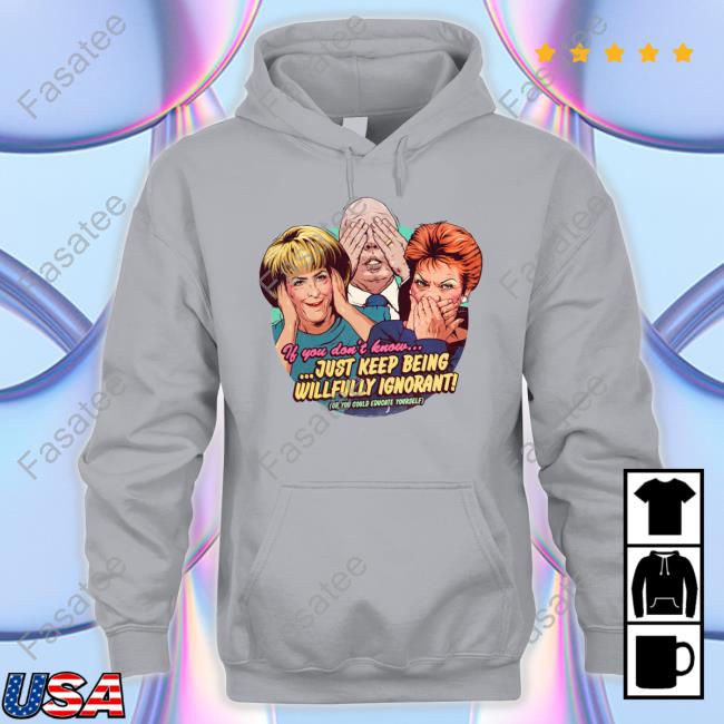 Nordacious Merch If You Don't Know Just Keep Being Willfully Ignorant Or You Could Educate Yourself Long Sleeve T-Shirt