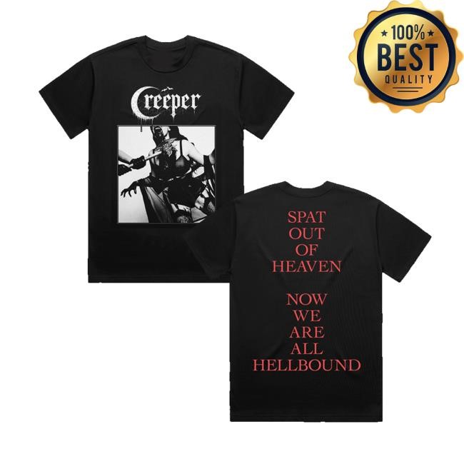Creepercult Merch Store Shop Creeper Spat Out Of Heaven Tee Shirt