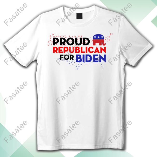 Alex Cole Proud Republican For Biden T Shirt