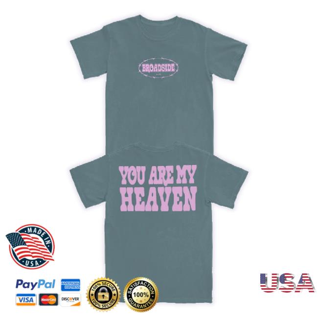 Original Hotel Bleu Merch Store Broadside Ur My Heaven Shirt (Light Blue) Broadside Shop