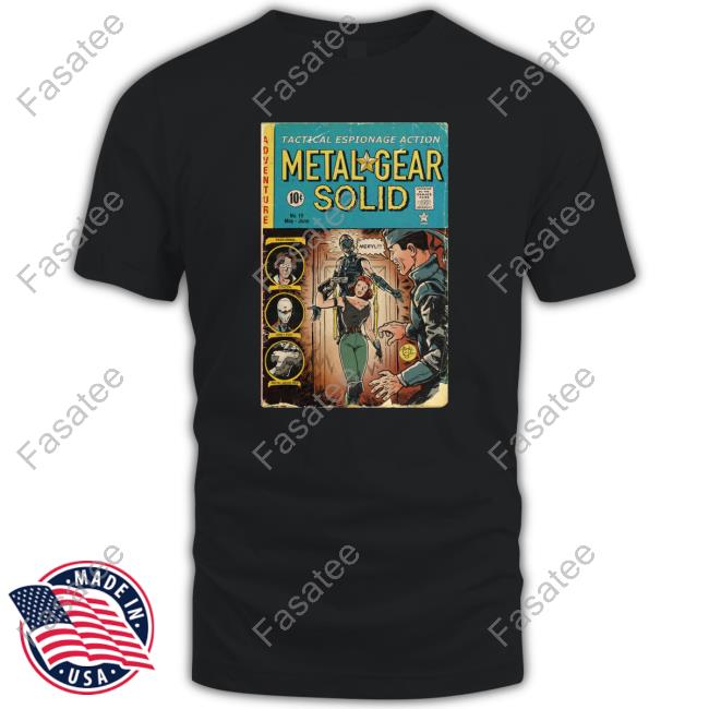 Mark Scicluna Tactical Espionage Action Metal Gear Solid Poster Shirt
