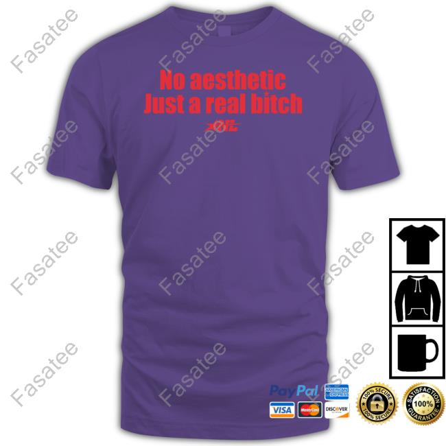 No Aesthetic Just A Real Bitch Nl Funny Shirt 1Nylaaa No Aesthetic Just A Real Bitch Nl Tee