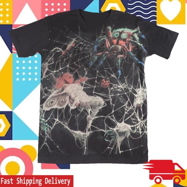 Melanie Martinez Music Spider Web All Over Long Sleeve Shirt