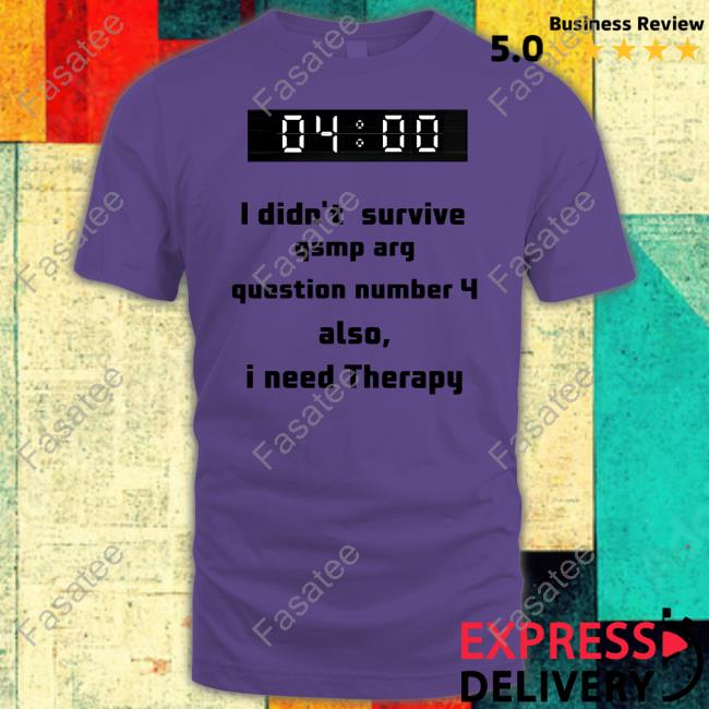 Lostlvjy I Didn't Survive Qsmp Arg Question Number 4 Also I Need Therapy Hooded Sweatshirt