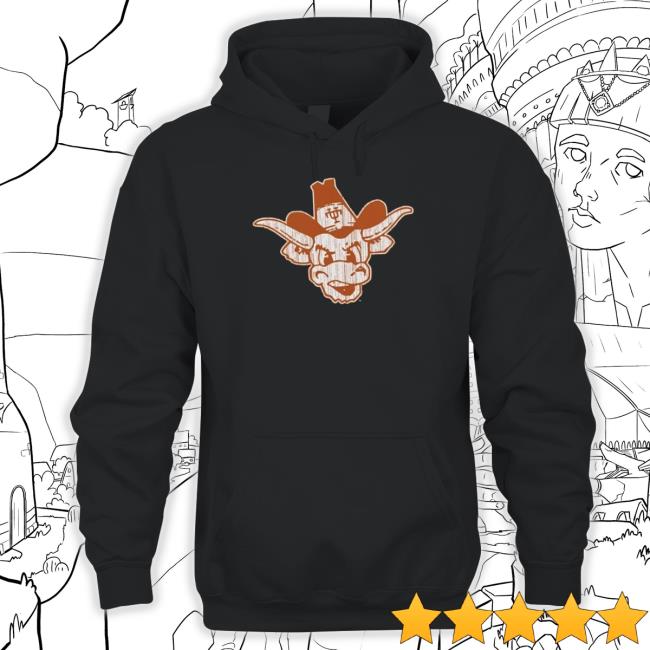 Trending Texas Longhorns Vintage Logo Hoodie Sweatshirt
