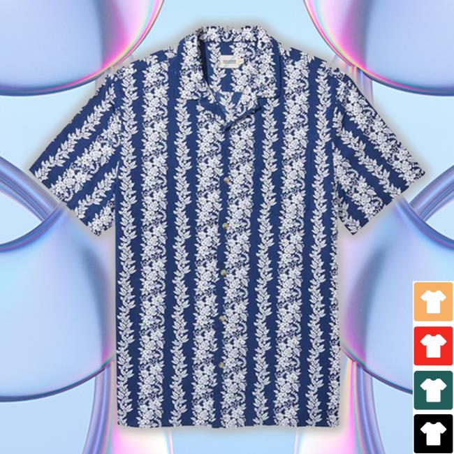 Fairharbor Merch The Casablanca Camp Navy Tropical Bandana T Shirts
