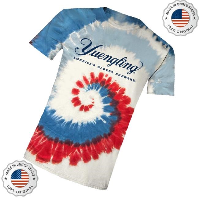 Yuengling Merch Yuengling Tye Dye Hoodie Sweatshirt