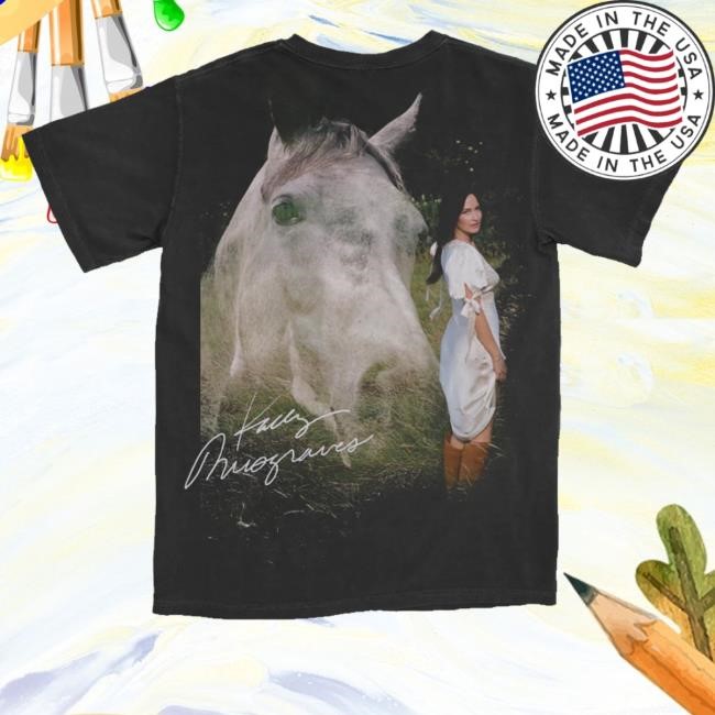 Kacey Musgraves Merch Shop Horse Girl Hooded Sweatshirt