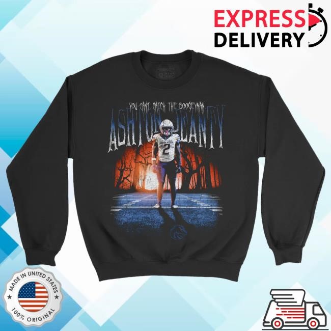 Nil Merch Boise State Black Boogeyman Long Sleeve Shirt