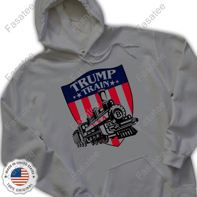 Trump Train Bitcoin Usa Funny T Shirt Donald Trump Jr. Trump Train T Shirt Trumps Nephew
