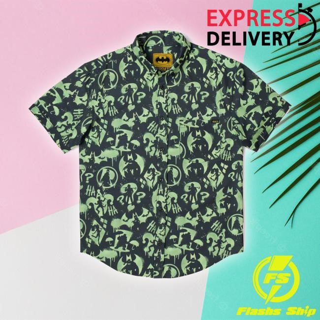 Rsvlts-Batman 85 Anniversary-Gotham Graffiti-Short Sleeve Shirt