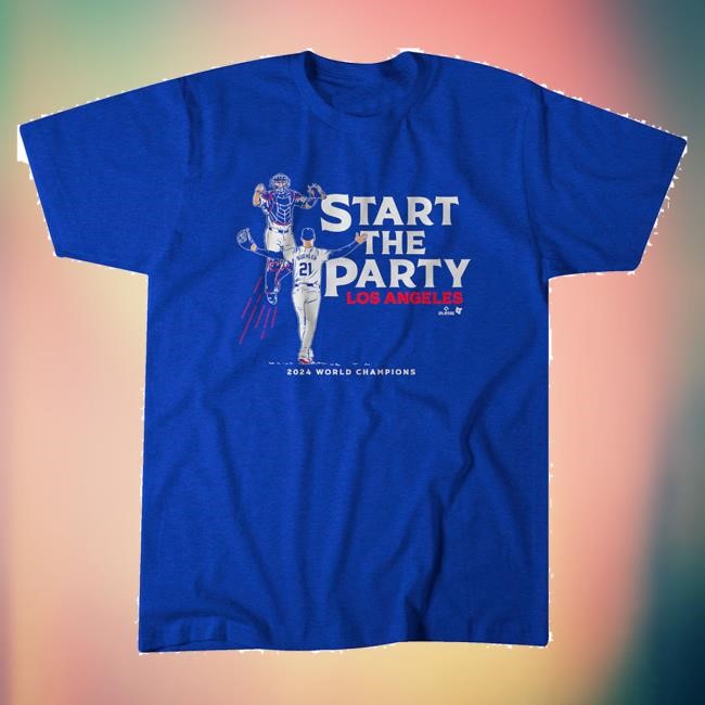 Breakingt Merch Store Walker Buehler & Will Smith Start The Party Los Angeles Shirts