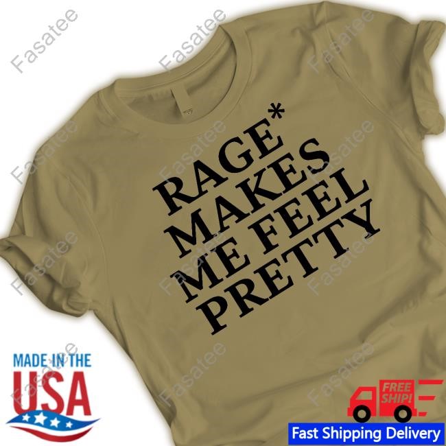 Yelyahwilliams Rage Makes Me Feel Pretty T-Shirt Andrea From Paramore Rage Makes Me Feel Pretty Tee Shirt