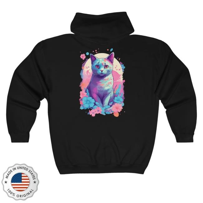 Kitty Cat Splash Full Tee Shirt