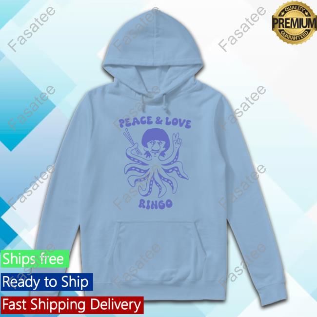 Stereospectralprints Peace And Love Ringo Sweatshirt