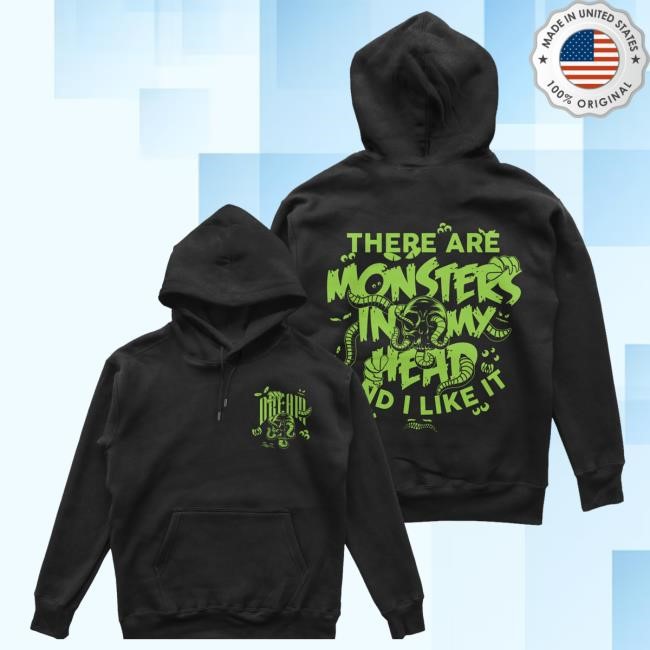 Dreamclothinghq Merch Monsters In My Head Crewneck Sweatshirt