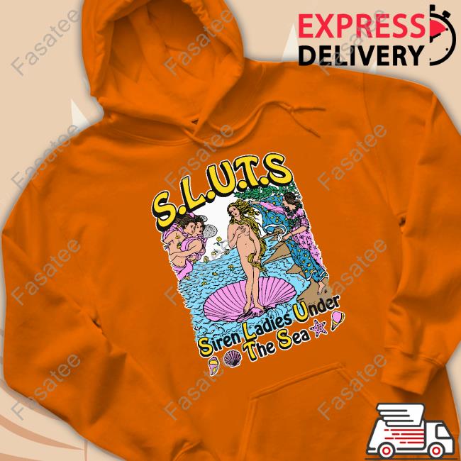 Sluts Siren Ladies Under The Sea Long Sleeve T Shirt