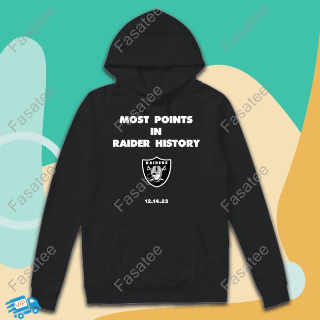 The Nation Most Points In Raider History 12.14.23 Tee Shirts