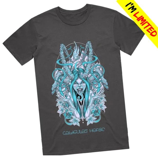 Original Caligula's Horse Merch Store Caligula’S Horse - 'Mute (Blue)' T-Shirt