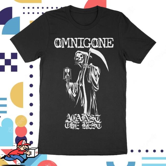 Omnigone Against The Rest Reaper Tee Shirt Omnigone Merch Store Reaper