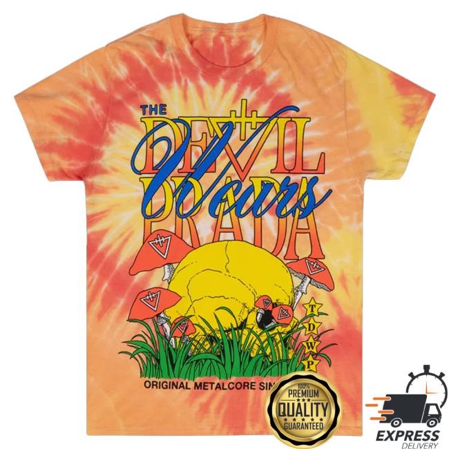 Tdwp Band Merch Mushrooms Dye Tee