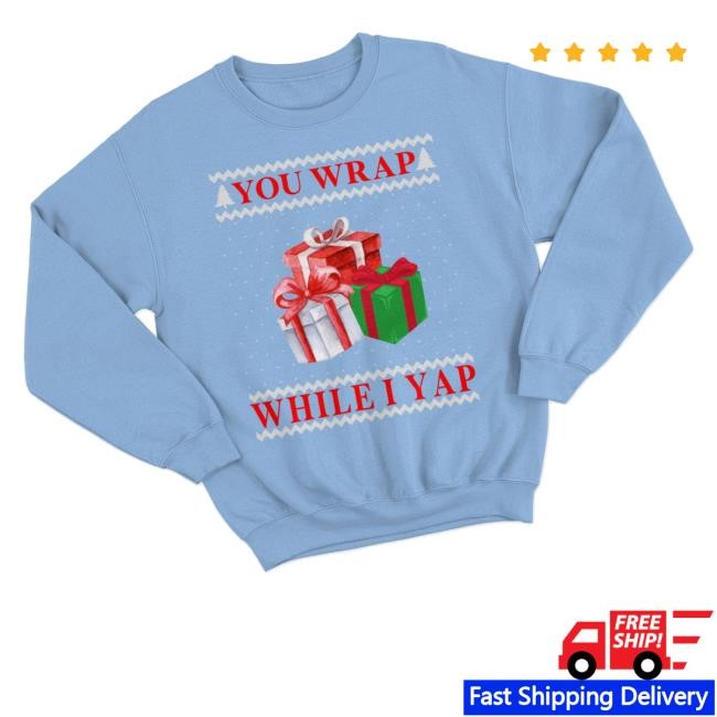 Emotional Club Merch Wrap And Yap Christmas New Shirt
