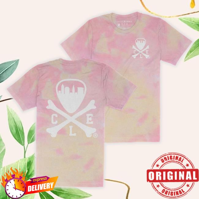 Trending Cle Logo - New Shirt - Sunset Tie Dye