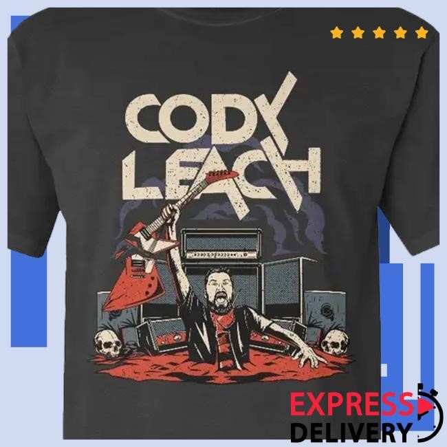 Cody Leach's Merch Store Cody Leach Horror Metal New Shirt