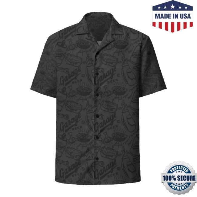 Original Promo Available Allover Print Polo Hawaiian Unisex Sweatshirt Drink Garage Beer Shop Merch Store