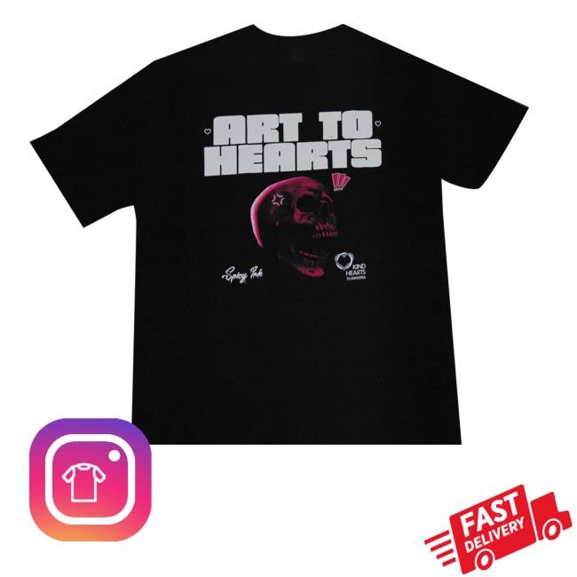 Spicy Link Official Merch Art To Hearts Charity Long Sleeve T Shirt