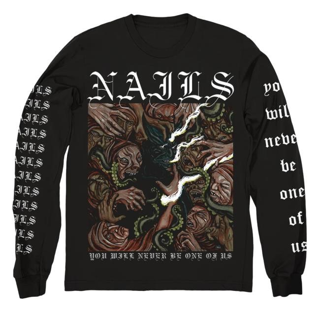 Nails You Will Never Be One Of Us Sweaters