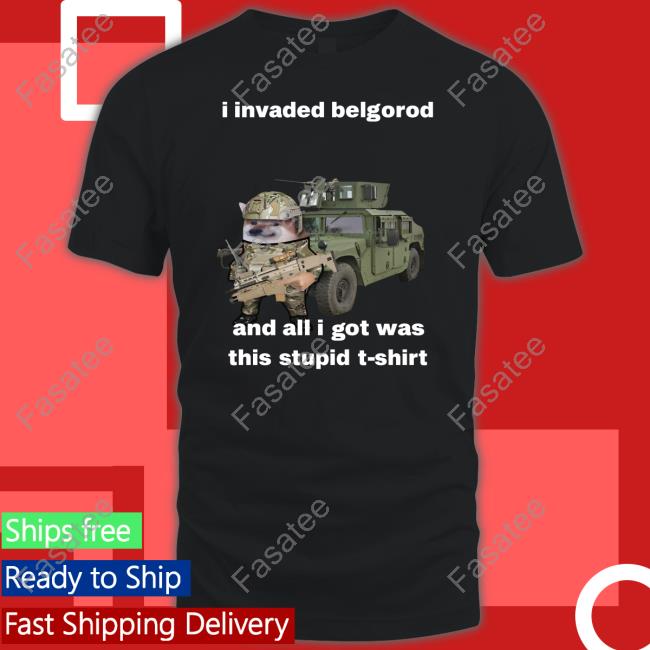 Nafo Belgorod Stupid Tee Shirt Nafo Ofan Store