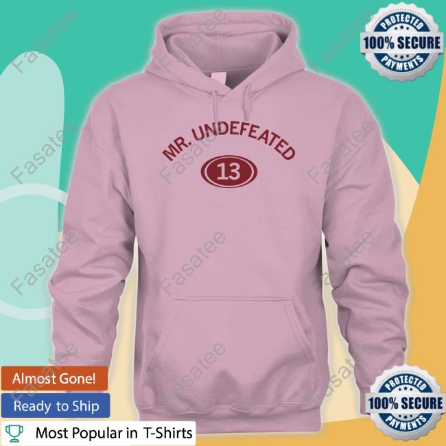 Brock Purdy Mr. Undefeated 13 Shirt Raygun