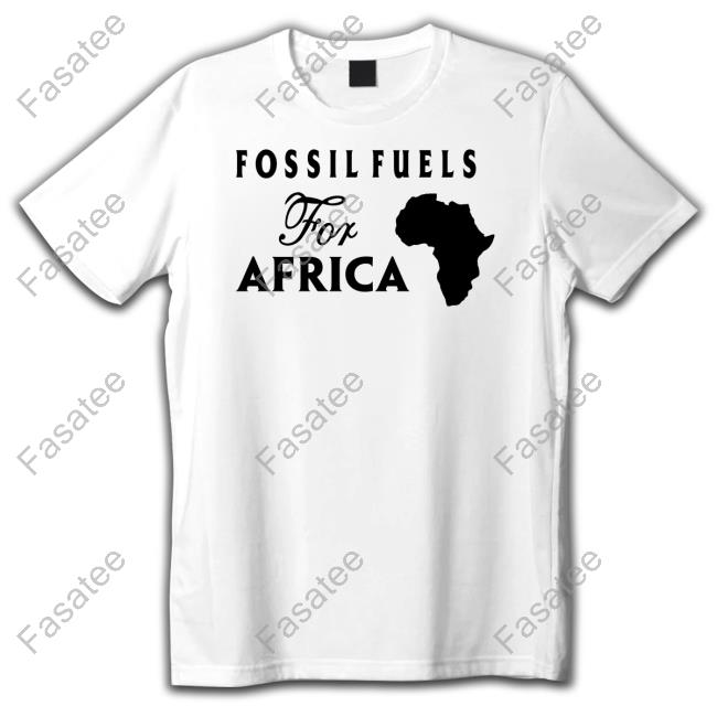 Fossil Fuels For Africa Crewneck Sweater Jusper Machogu Wearing