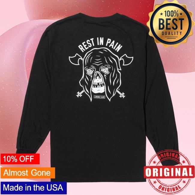 Lurking Class Merch Store Rest In Pain Long Sleeve - Black Sweatshirt