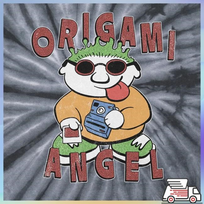 Origami Angel Merch Store Shop Camera Guy Tie Dye Unisex Sweatshirt