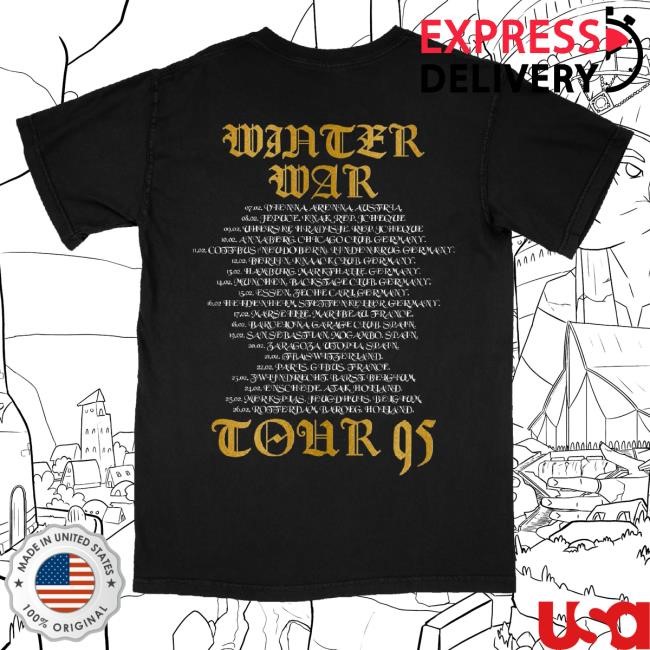Trending Deaf Toll Co Merch Winter War Tee Shirt