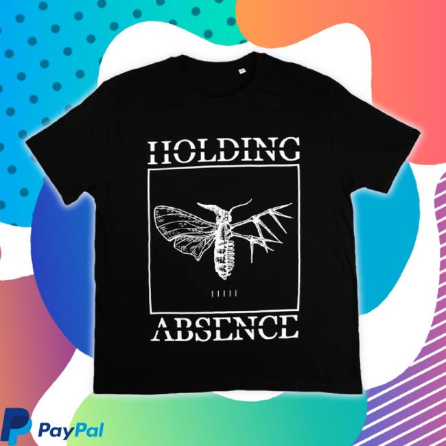 Official Holding Absence Merch Store Holding Absence Moth T-Shirt - Black Holdingabsence Shop