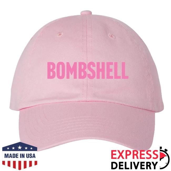 Trending The Broadway Store Smash Bombshell Logo Trucker Hat Pink