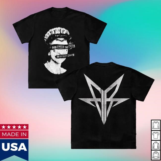 Falling In Reverse Merch God Save The King Tee Shirt
