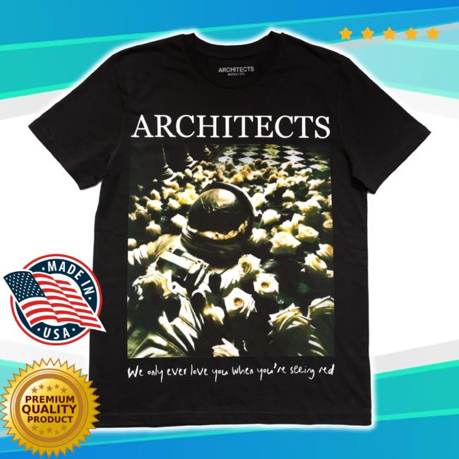 Original Seeing Red T-Shirt Architects Merch Store Shop