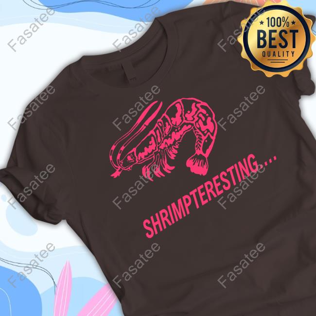 Shrimp Teresting Chunky Tee Shirts Cherrykitten