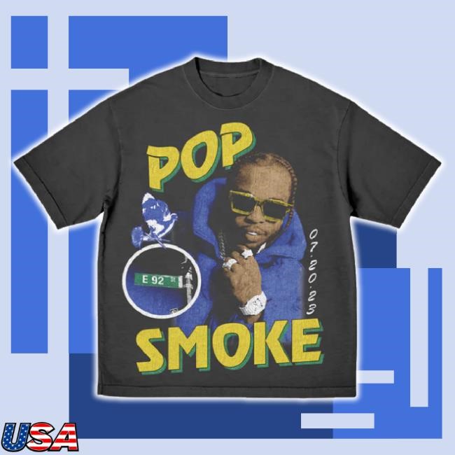 Original Welcome To The Party 2023 Sweatshirt Real Pop Smoke Shop Merch Store