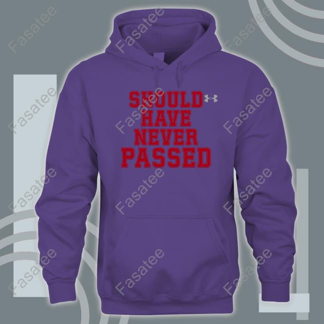 Dk Metcalf Wearing Should Have Never Passed Tee Shirt Seattle Seahawks