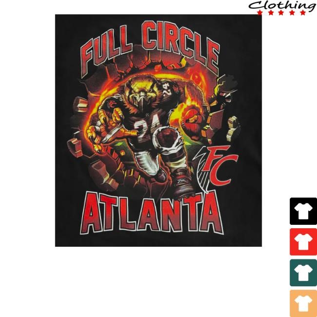 Full Circleatl Atlanta Fc Dirty Bird Tee Shirt Fullcircleatl Merch Store